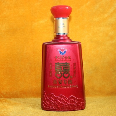 【高檔玻璃瓶 彩色玻璃酒瓶 噴涂玻璃瓶】價格,廠家,圖片,酒類包裝,山東鄆城瑞升玻璃-